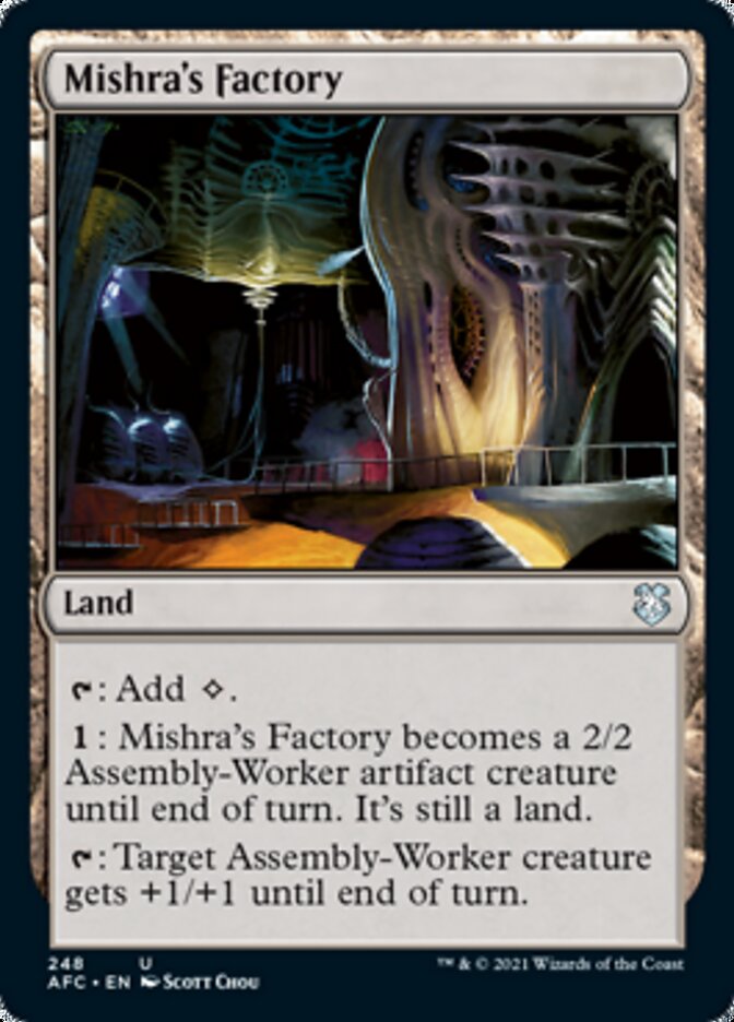Magic | Mishra's Factory [Dungeons & Dragons: Adventures in the Forgotten Realms Commander] | The Nerd Merchant