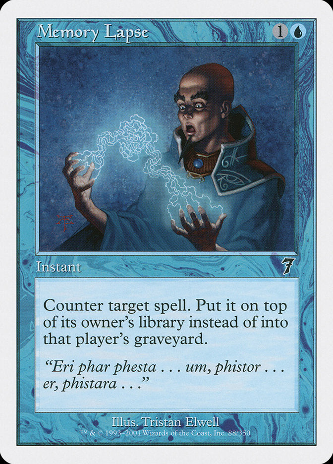 Magic | Memory Lapse [Seventh Edition] | The Nerd Merchant