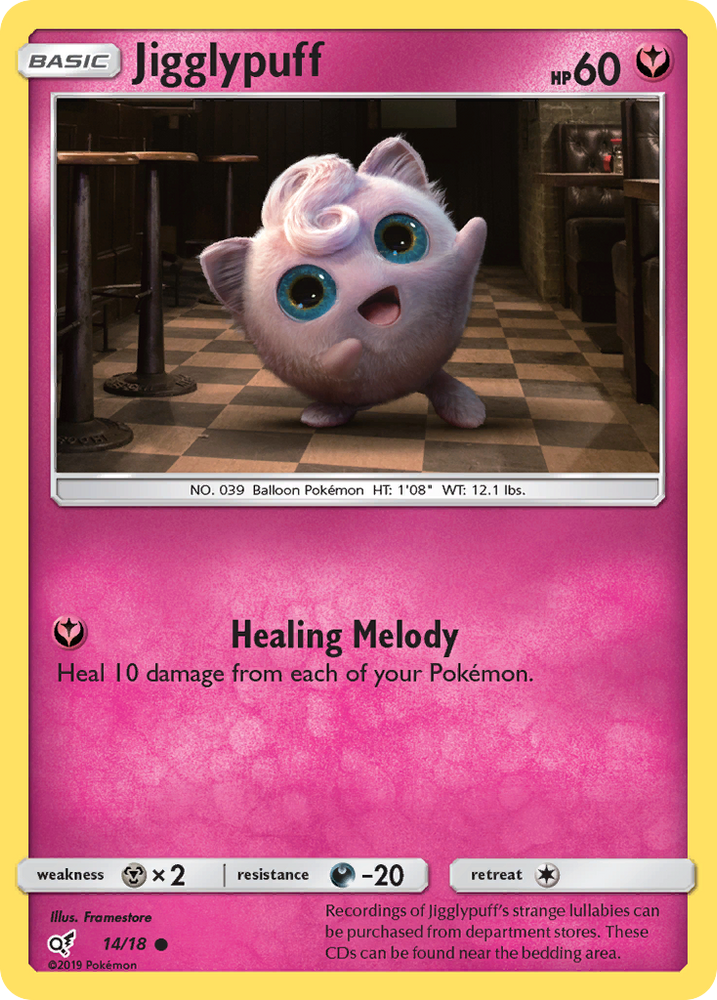 Pokemon | Jigglypuff (14/18) [Sun & Moon: Detective Pikachu] | The Nerd Merchant