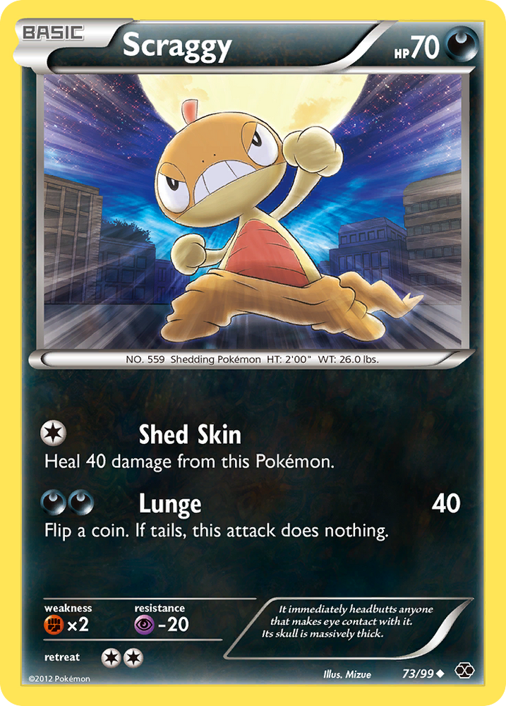 Pokemon | Scraggy (73/99) [Black & White: Next Destinies] | The Nerd Merchant