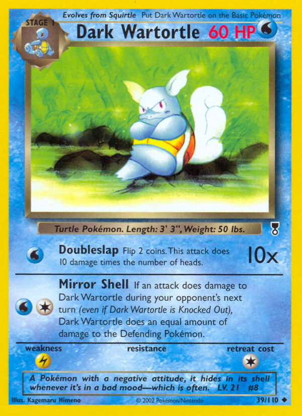 Pokemon | Dark Wartortle (39/110) [Legendary Collection] | The Nerd Merchant