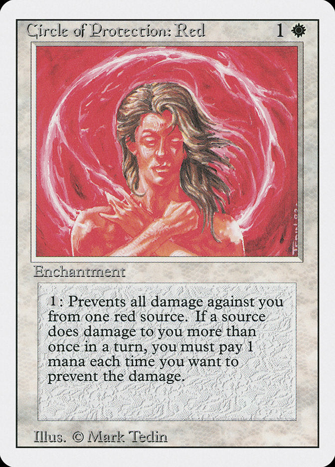 Magic | Circle of Protection: Red [Revised Edition] | The Nerd Merchant