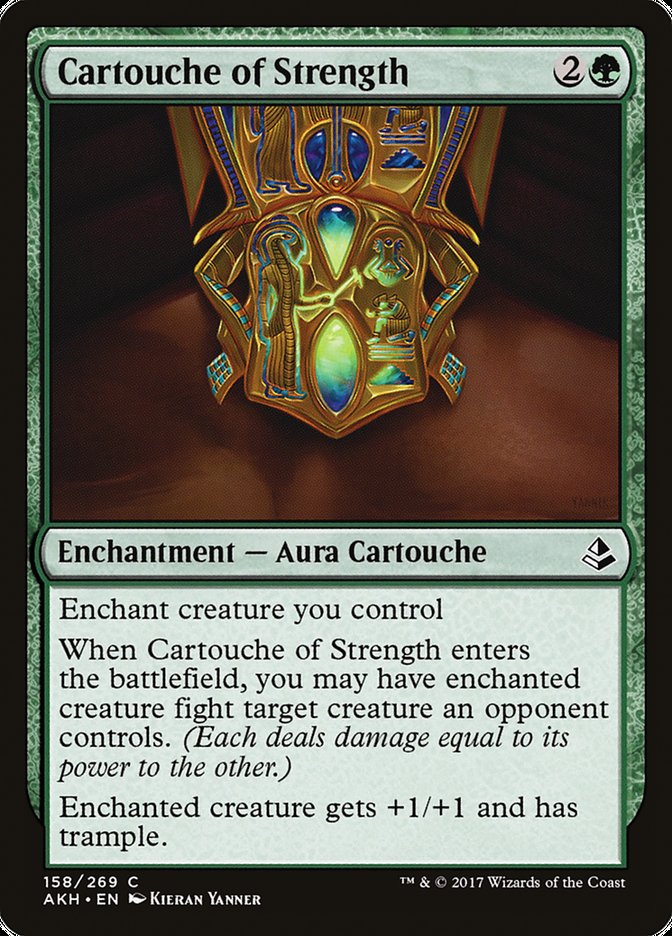 Magic | Cartouche of Strength [Amonkhet] | The Nerd Merchant
