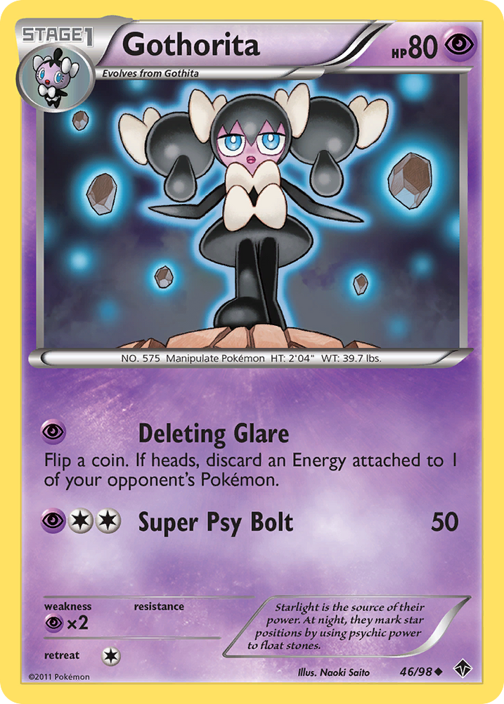 Pokemon | Gothorita (46/98) [Black & White: Emerging Powers] | The Nerd Merchant