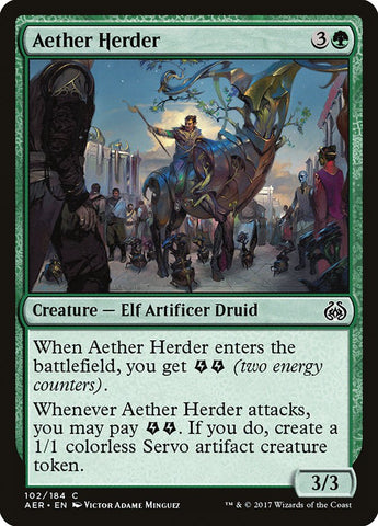 Magic | Aether Herder [Aether Revolt] | The Nerd Merchant