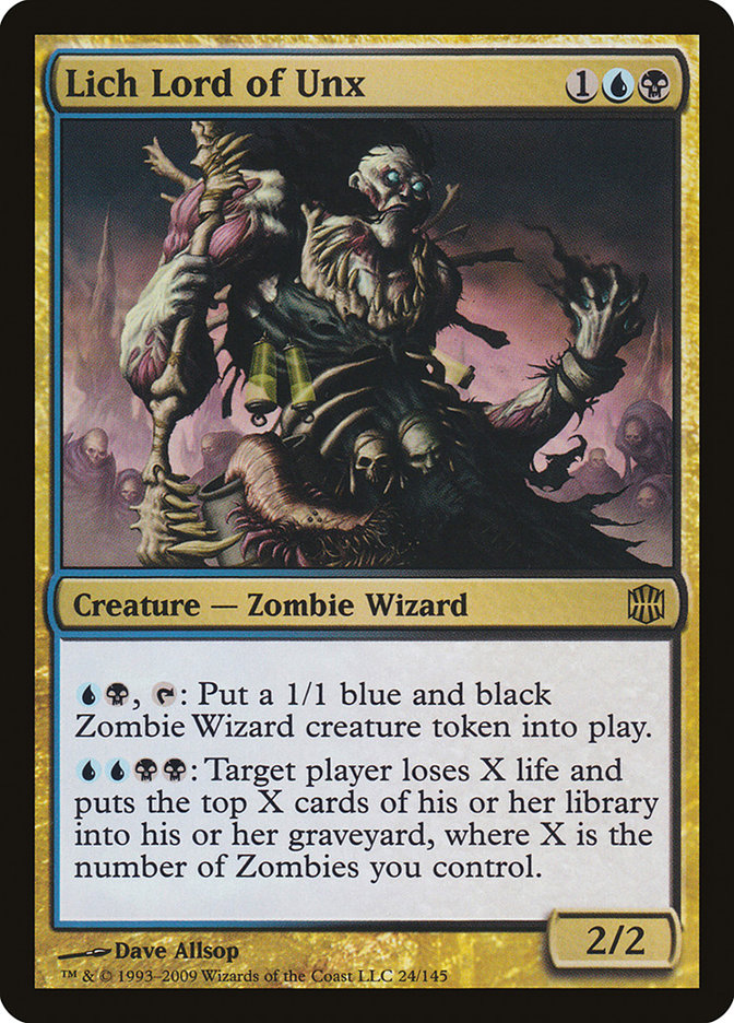 Magic | Lich Lord of Unx [Alara Reborn] | The Nerd Merchant