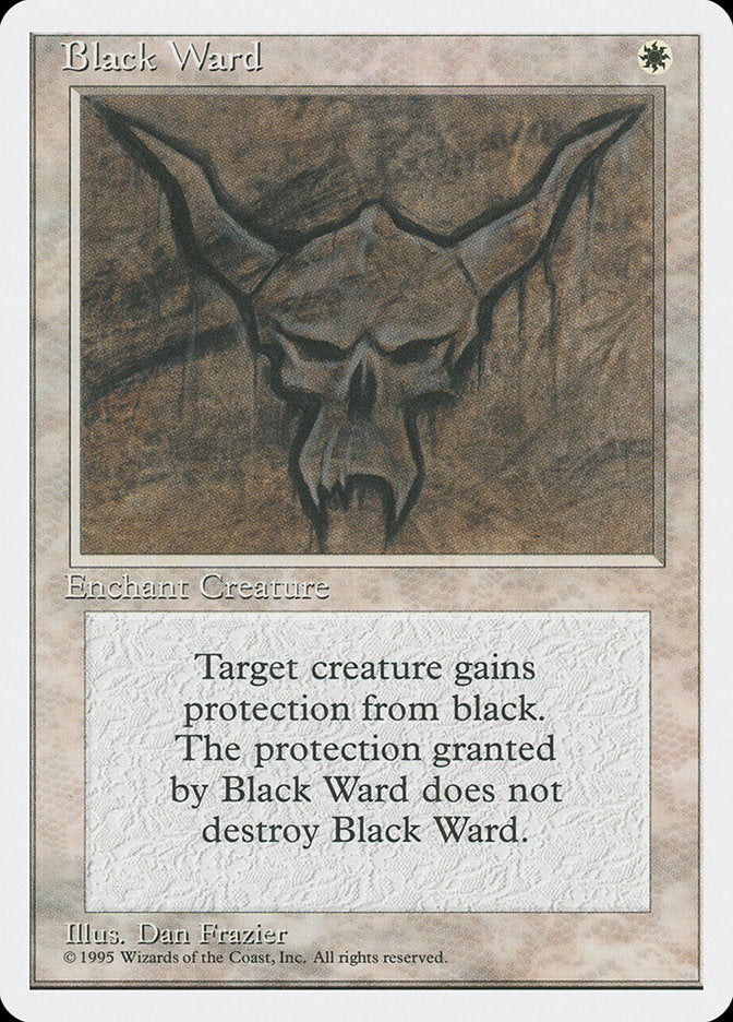 Magic | Black Ward [Fourth Edition] | The Nerd Merchant