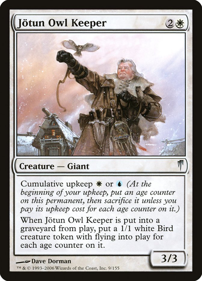 Magic | Jotun Owl Keeper [Coldsnap] | The Nerd Merchant
