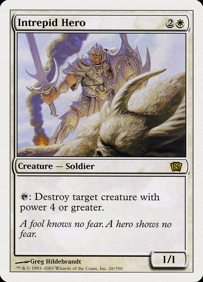 Magic | Intrepid Hero [Eighth Edition] | The Nerd Merchant