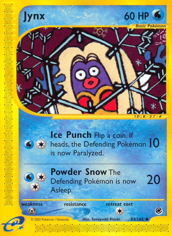 Pokemon | Jynx (83/165) [Expedition: Base Set] | The Nerd Merchant