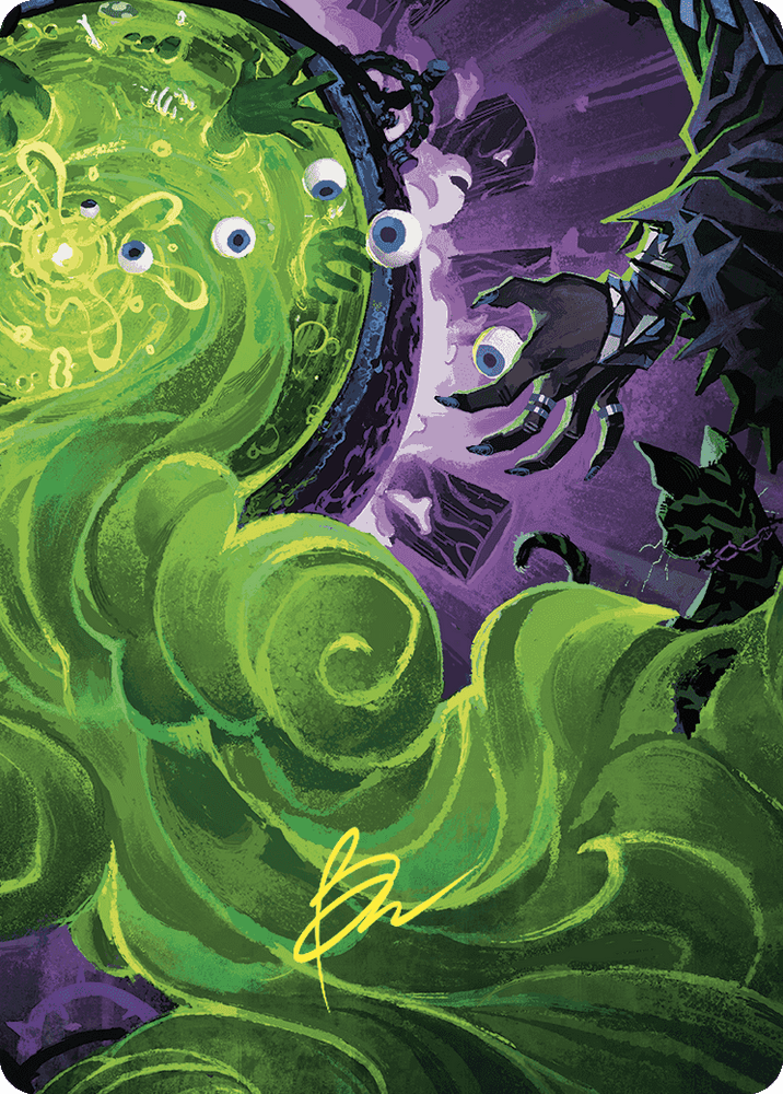 Magic | Waste Not Art Card (Gold-Stamped Signature) [Wilds of Eldraine Art Series] | The Nerd Merchant