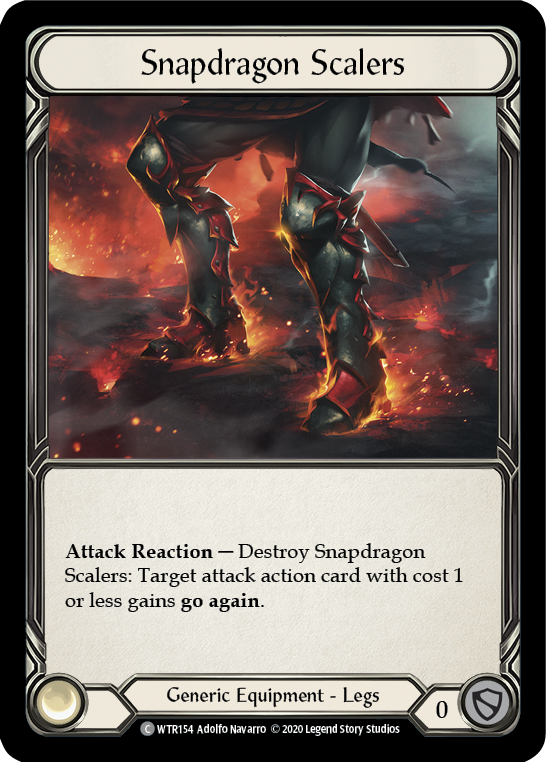 Flesh and Blood TCG | Snapdragon Scalers [U-WTR154] (Welcome to Rathe Unlimited)  Unlimited Rainbow Foil | The Nerd Merchant