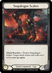Flesh and Blood TCG | Snapdragon Scalers [U-WTR154] (Welcome to Rathe Unlimited)  Unlimited Rainbow Foil | The Nerd Merchant