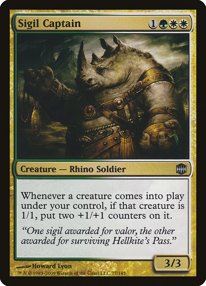 Magic | Sigil Captain [Alara Reborn] | The Nerd Merchant