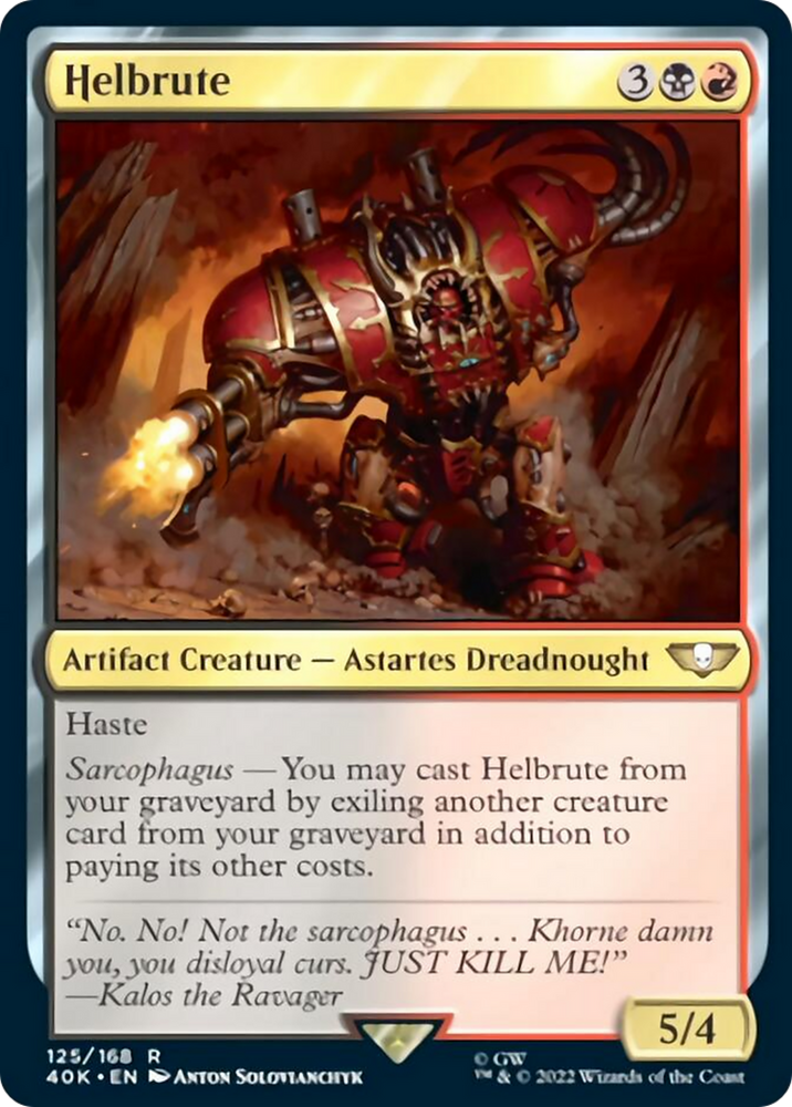 Magic | Helbrute (Surge Foil) [Warhammer 40,000] | The Nerd Merchant