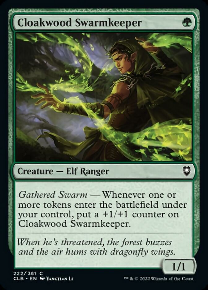Magic | Cloakwood Swarmkeeper [Commander Legends: Battle for Baldur's Gate] | The Nerd Merchant