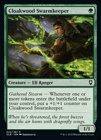 Magic | Cloakwood Swarmkeeper [Commander Legends: Battle for Baldur's Gate] | The Nerd Merchant