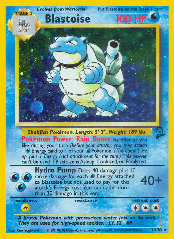 Pokemon | Blastoise (2/130) [Base Set 2] | The Nerd Merchant