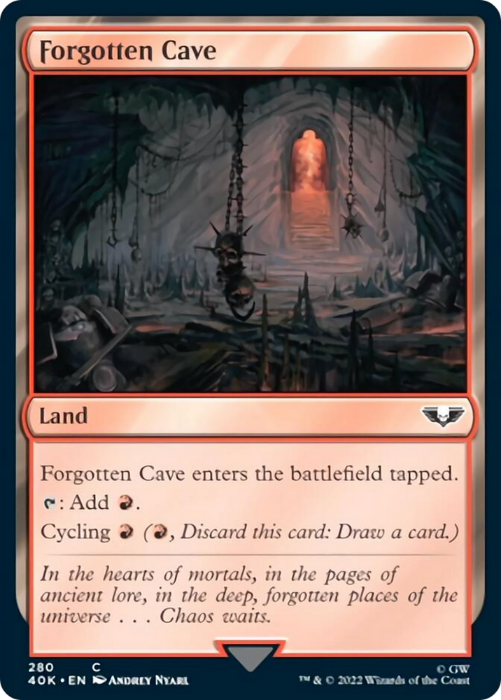 Magic | Forgotten Cave [Warhammer 40,000] | The Nerd Merchant