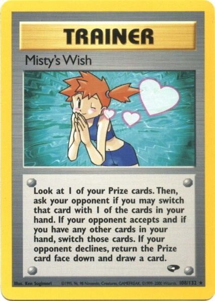Pokemon | Misty's Wish (108/132) [Gym Challenge Unlimited] | The Nerd Merchant