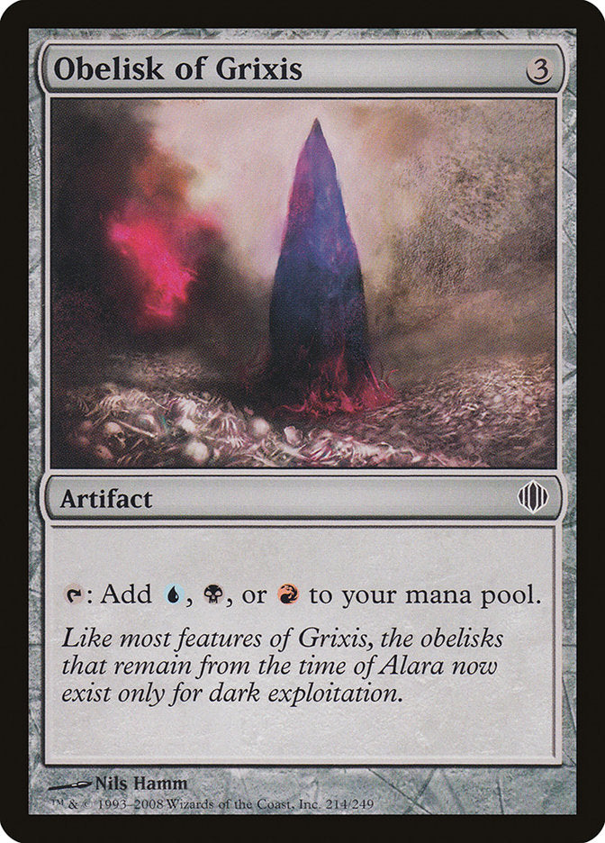 Magic | Obelisk of Grixis [Shards of Alara] | The Nerd Merchant