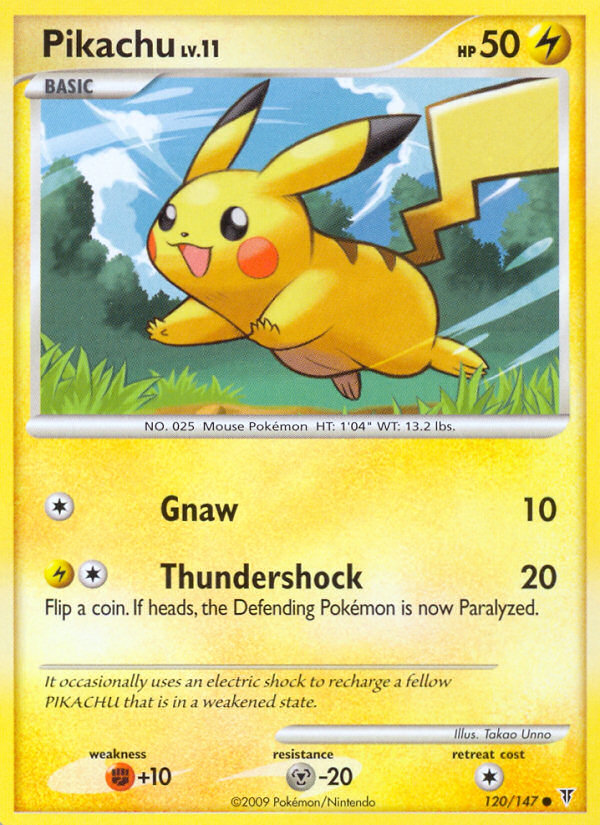 Pokemon | Pikachu (120/147) [Platinum: Supreme Victors] | The Nerd Merchant