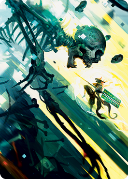 Magic | Repel the Vile Art Card [Kamigawa: Neon Dynasty Art Series] | The Nerd Merchant