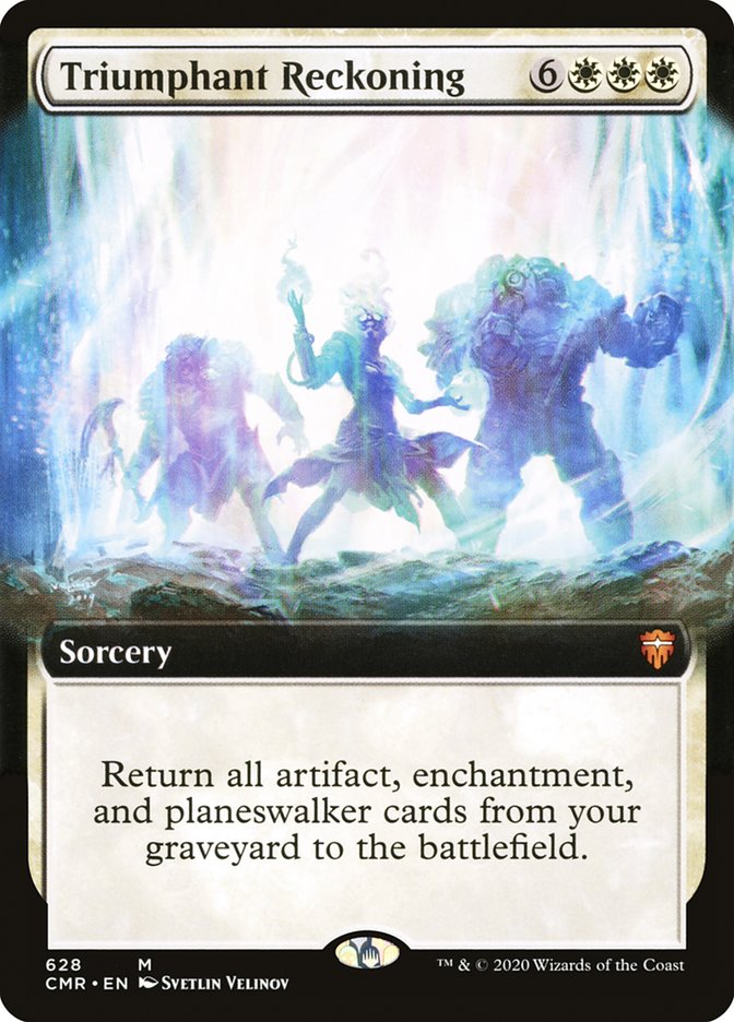 Magic | Triumphant Reckoning (Extended Art) [Commander Legends] | The Nerd Merchant