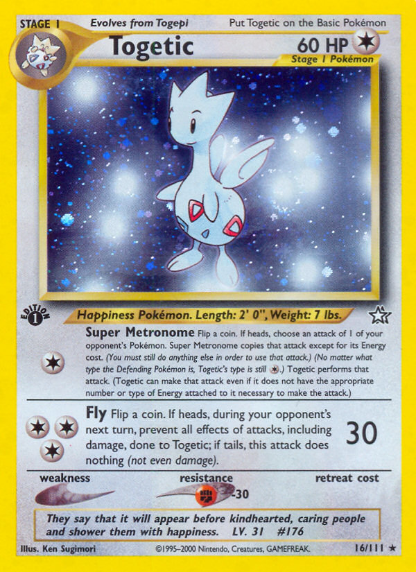 Pokemon | Togetic (16/111) [Neo Genesis 1st Edition] | The Nerd Merchant
