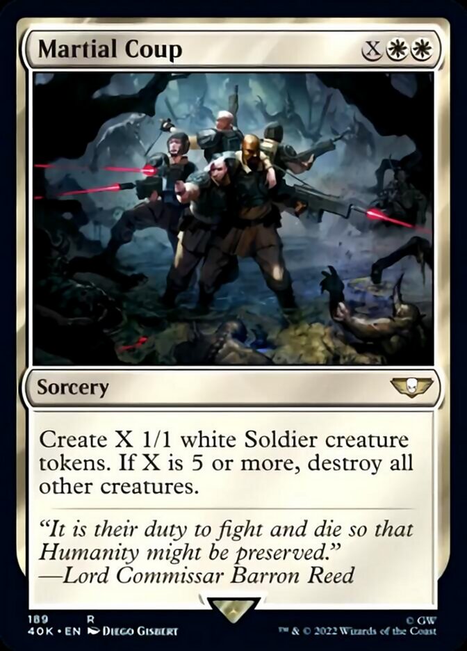 Magic | Martial Coup [Warhammer 40,000] | The Nerd Merchant