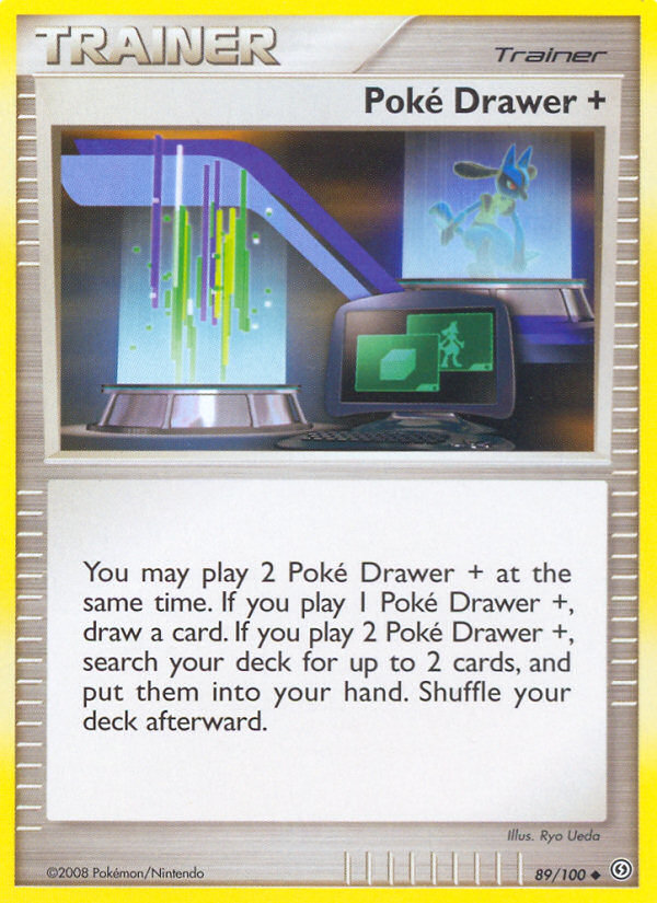 Pokemon | Poke Drawer + (89/100) [Diamond & Pearl: Stormfront] | The Nerd Merchant