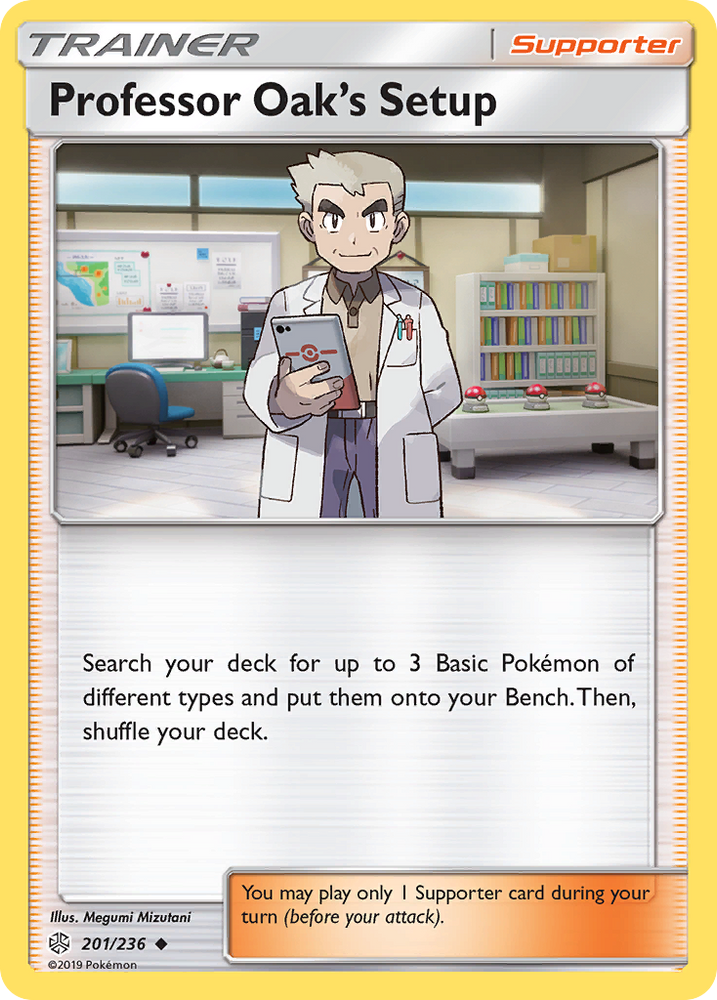 Pokemon| Professor Oak's Setup (201/236) [Sun & Moon: Cosmic Eclipse] | The Nerd Merchant