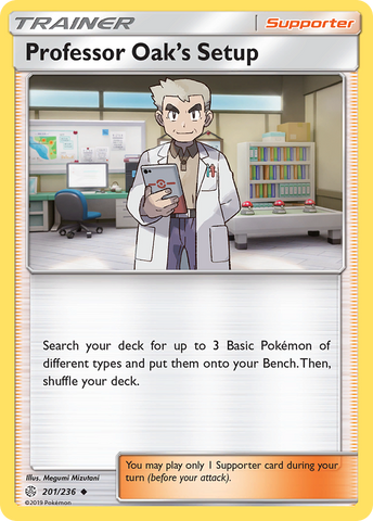 Pokemon| Professor Oak's Setup (201/236) [Sun & Moon: Cosmic Eclipse] | The Nerd Merchant
