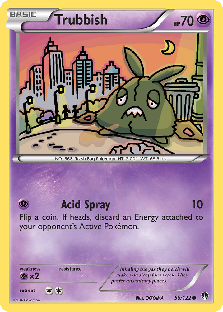 Pokemon | Trubbish (56/122) [XY: BREAKpoint] | The Nerd Merchant
