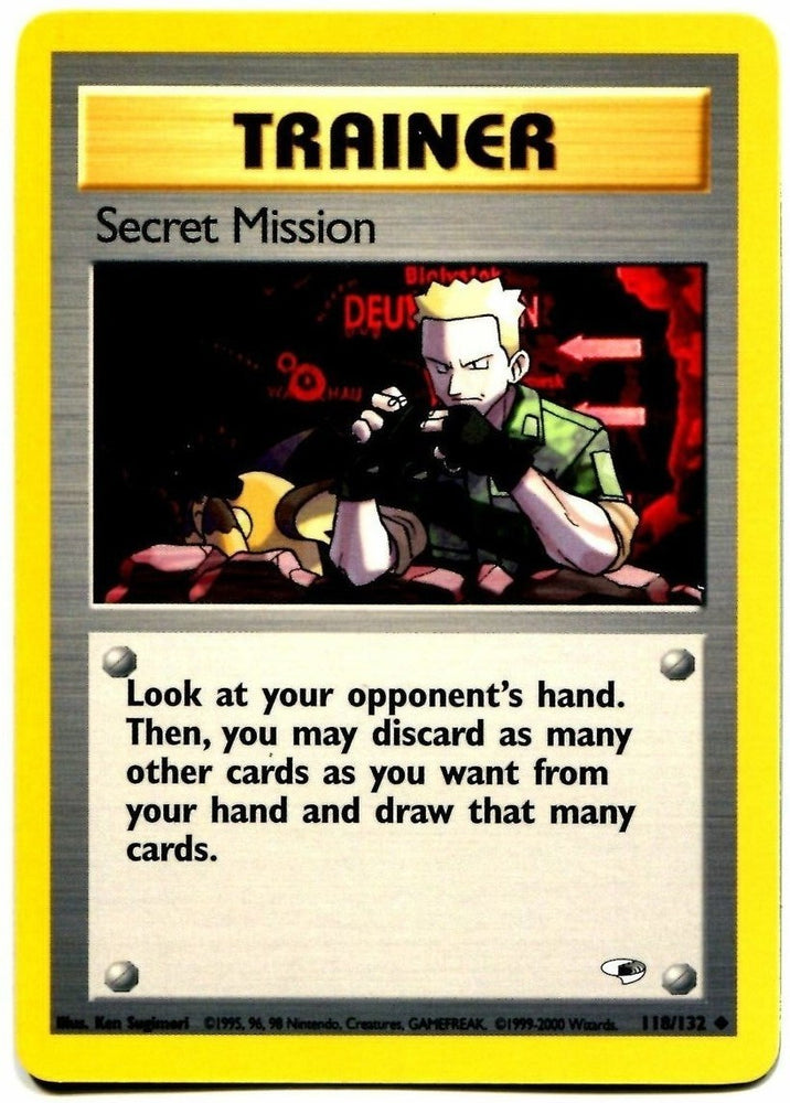 Pokemon | Secret Mission (118/132) [Gym Heroes Unlimited] | The Nerd Merchant