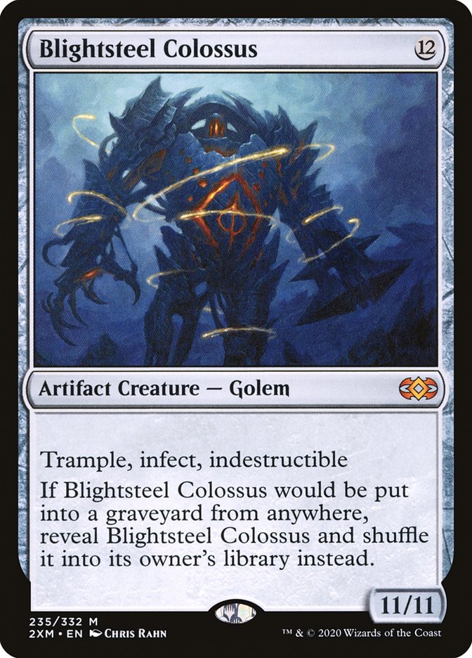 Magic | Blightsteel Colossus [Double Masters] | The Nerd Merchant