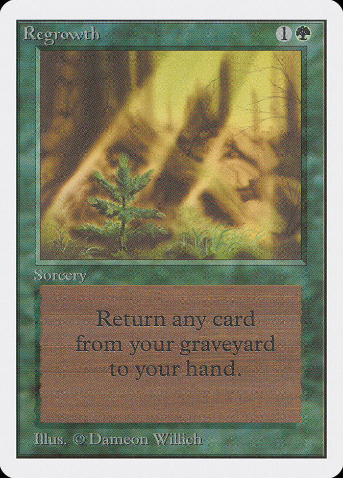 Magic | Regrowth [Unlimited Edition] | The Nerd Merchant