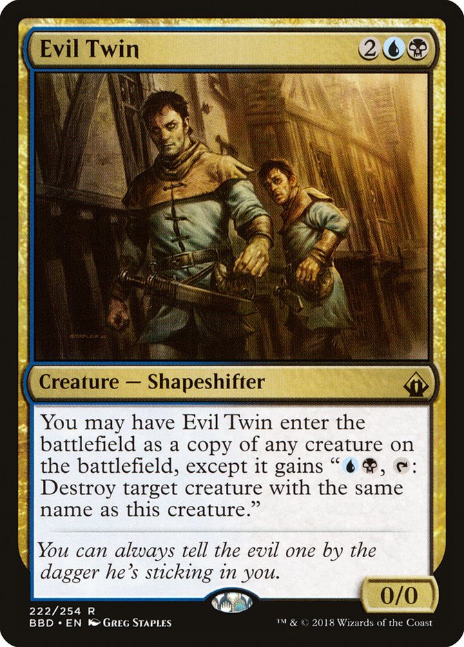 Magic | Evil Twin [Battlebond] | The Nerd Merchant