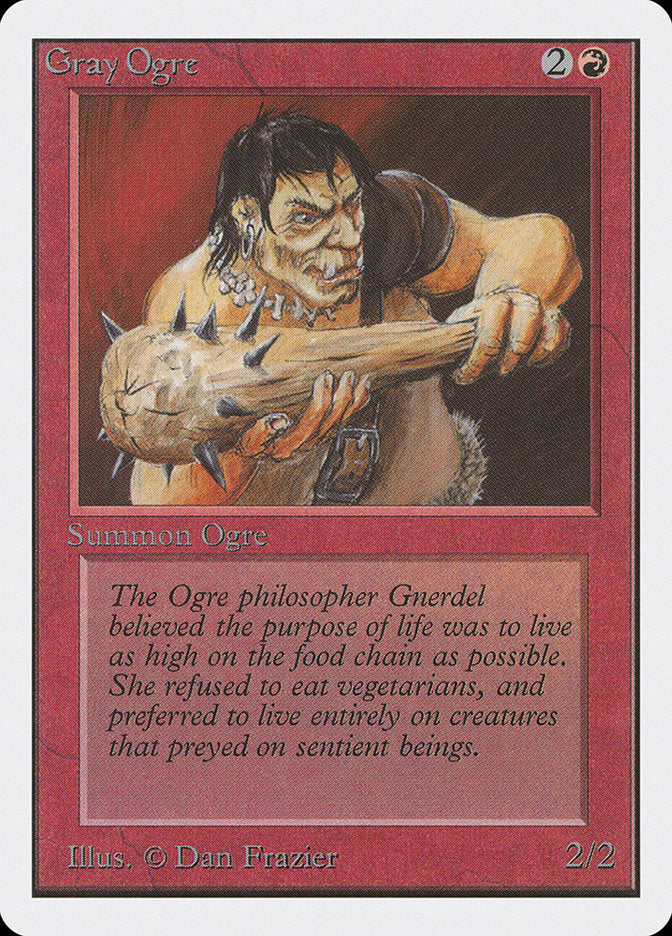 Magic | Gray Ogre [Unlimited Edition] | The Nerd Merchant