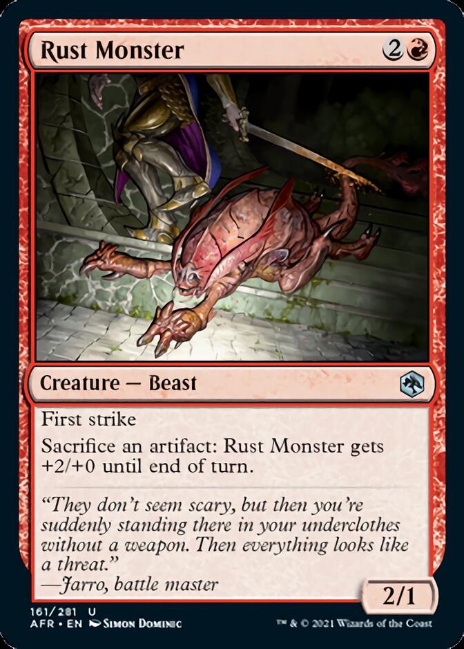 Magic | Rust Monster [Dungeons & Dragons: Adventures in the Forgotten Realms] | The Nerd Merchant