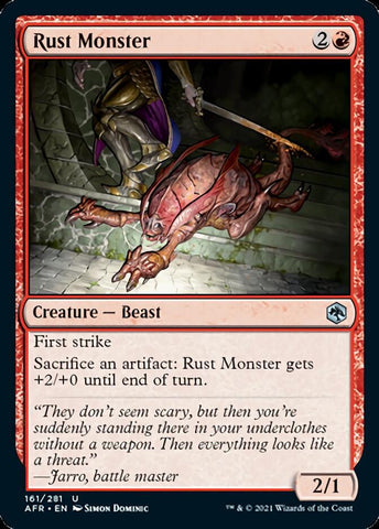 Magic | Rust Monster [Dungeons & Dragons: Adventures in the Forgotten Realms] | The Nerd Merchant