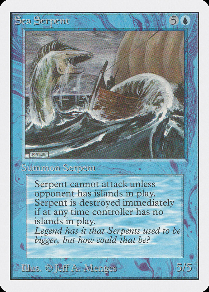 Magic | Sea Serpent [Unlimited Edition] | The Nerd Merchant
