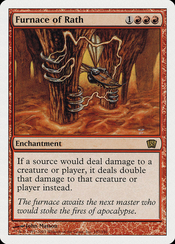 Magic | Furnace of Rath (Oversized) [Eighth Edition] | The Nerd Merchant