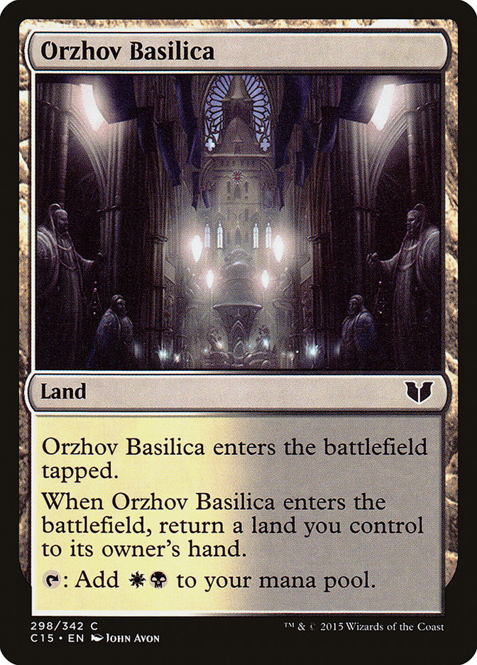 Magic | Orzhov Basilica [Commander 2015] | The Nerd Merchant