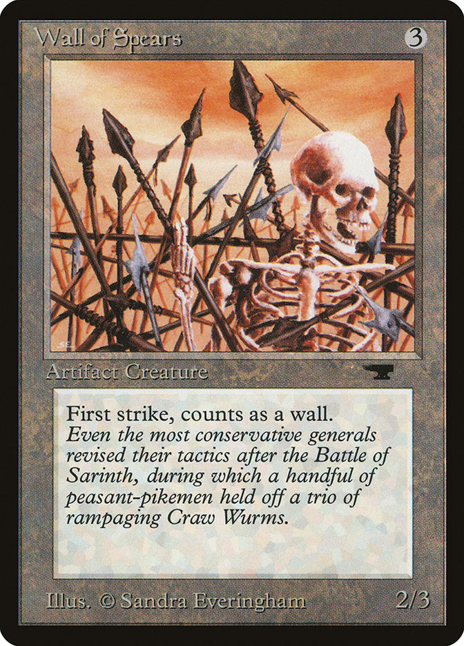 Magic | Wall of Spears [Antiquities] | The Nerd Merchant