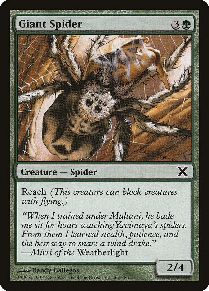 Magic | Giant Spider [Tenth Edition] | The Nerd Merchant