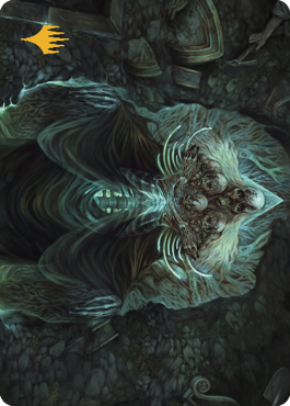 Magic | Myrkul, Lord of Bones Art Card (39) (Gold-Stamped) [Commander Legends: Battle for Baldur's Gate Art Series] | The Nerd Merchant
