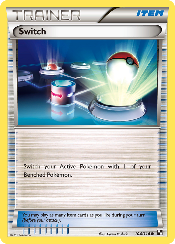 Pokemon | Switch (104/114) [Black & White: Base Set] | The Nerd Merchant