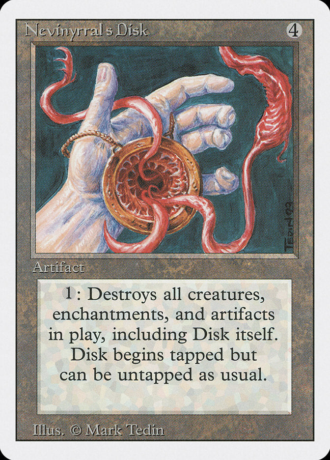 Magic | Nevinyrral's Disk [Revised Edition] | The Nerd Merchant