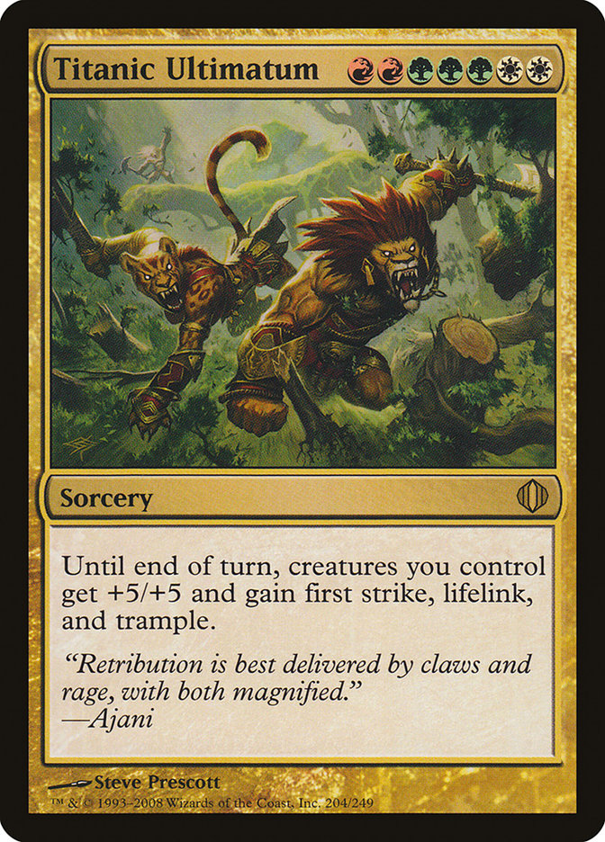 Magic | Titanic Ultimatum [Shards of Alara] | The Nerd Merchant